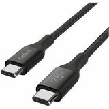 Belkin BoostCharge USB-C to USB-C Cable 1M - Black (CAB015bt1Mbk), 240W, 480Mbps, 30K bend, Samsung Galaxy, iPad, MacBook, 2 Years Warranty