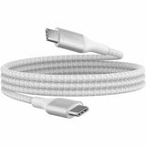 Belkin BoostCharge USB-C to USB-C Cable 1M - White (CAB015bt1MWH), 240W, 480Mbps, 30K bend, Samsung Galaxy, iPad, MacBook, 2 Years Warranty