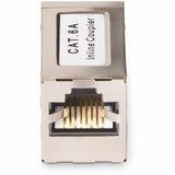 StarTech.com Shielded RJ45 Coupler Inline Cat6a Coupler Female to Female (F/F) T568B Pinout Shielded Ethernet Cable Extension