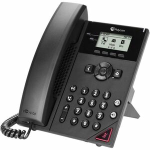 Poly VVX 150 2-Line IP Phone and PoE-enabled