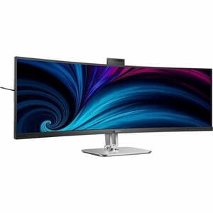 PHILIPS 49B2U5900CH DUAL QHD 5120X1440 75HZ CURVED 32:9 W-LED 4MS HDMI/DP/USB-C 100W DOCKING DP-OUT SPEAKERS BUILT-IN 5M WEBCAM SUPPORTS WINDOWS HELLO RJ45/KVM ERGO SMART STAND VESA 4 YRS WARRANTY