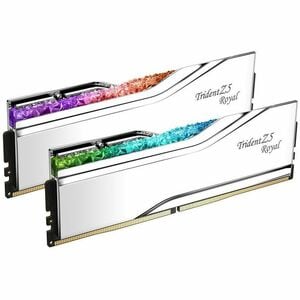 G.SKILL TRIDENT Z5 ROYAL RGB SILVER 48G KIT 2X24G DDR5 8000MHZ CL40-48-48-128 1.35V