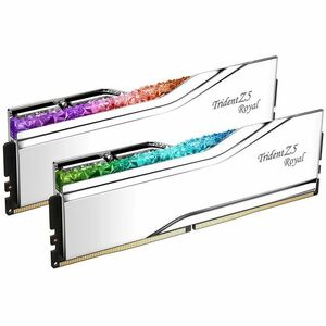 G.SKILL TRIDENT Z5 ROYAL RGB SILVER 48G KIT 2X24G DDR5 7200MHZ CL36-46-46-115 1.35V