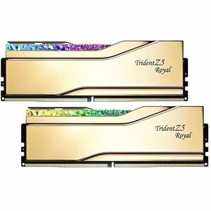 G.SKILL TRIDENT Z5 ROYAL RGB GOLD 48G KIT 2X24G DDR5 8400MHZ CL40-52-52-134 1.4V