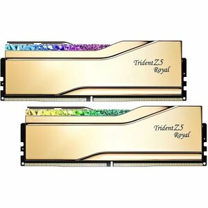G.SKILL TRIDENT Z5 ROYAL RGB GOLD 32G KIT 2X16G DDR5 7200MHZ CL34-45-45-115 1.4V