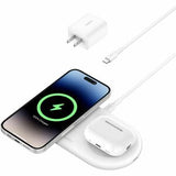 BoostCharge Pro 2-in-1 Magnetic Wireless Charging Pad with Qi2 15W