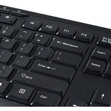 Verbatim Wireless SILENT Keyboard and Mouse Combo - Black