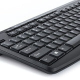 Verbatim Wireless SILENT Keyboard and Mouse Combo - Black