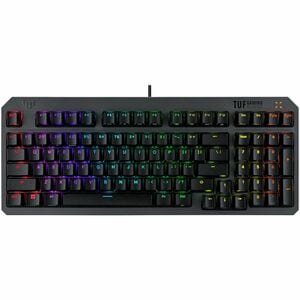 ASUS TUF Gaming K3 Gen II Optical-Mechanical RGB Keyboard, IP57 Waterproof & Dust Resistance, Compact 97-key Layout, Silicone Gasket Mount