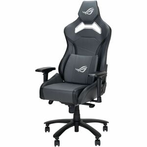 ROG Chariot X Core gaming chair in racing-car style featuring an adjustable high-density foam headrest memory-foam lumbar support 4D adjustable armrests