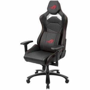 ROG Chariot X Core gaming chair in racing-car style featuring an adjustable high-density foam headrest memory-foam lumbar support 4D adjustable armrests