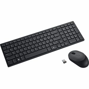 Dell Silent Wireless Bluetooth Keyboard Mouse KM555 - Black