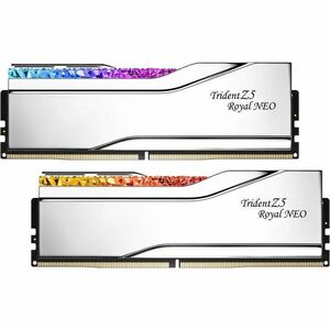 G.SKILL TRIDENT Z5 ROYAL NEO RGB SILVER 32G KIT 2X16G DDR5 6400MHZ CL30-39-39-102 1.4V