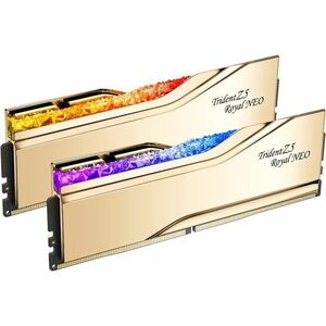 G.SKILL TRIDENT Z5 ROYAL NEO RGB GOLD 32G KIT 2X16G DDR5 8000MHZ CL38-48-48-128 1.45V