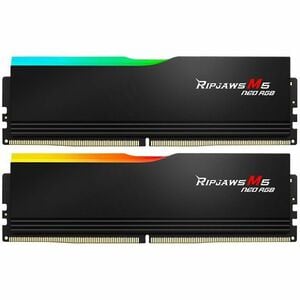 G.SKILL Ripjaws M5 Neo RGB DDR5-6000 CL36-48-48-96 1.25V 32GB 2x16GB SUPPORT AMD EXPO BLACK
