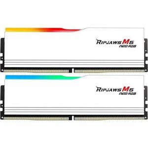 G.SKILL Ripjaws M5 Neo RGB DDR5-6000 CL36-48-48-96 1.25V 32GB 2x16GB SUPPORT AMD EXPO WHITE