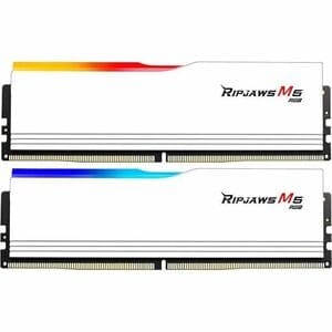 G.SKILL Ripjaws M5 RGB DDR5-6000 CL36-48-48-96 1.25V 32GB (2x16GB) SUPPORT INTEL XMP WHITE