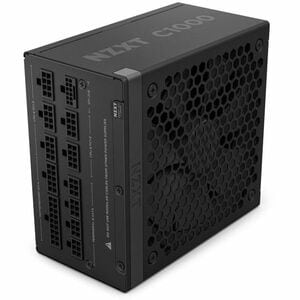 NZXT ATX 3.X 1000 Watt 80 Plus Gold Fully Modular Low-Noise Power Supply 2024 AU Power Cord
