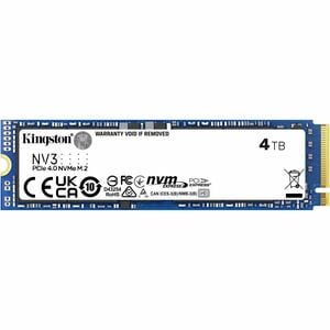 KINGSTON 4000G NV3 M.2 2280 NVMe SSD PCIe 4.0 NVMe SSD