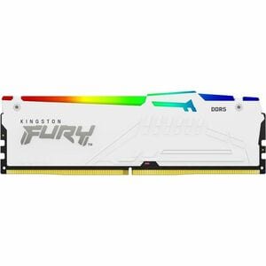 KINGSTON 32GB DDR5-6000MT/s CL36 DIMM (Kit of 2) Beast White RGB EXPO