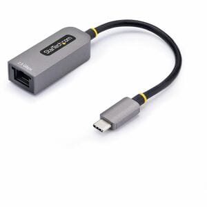 StarTech.com 2.5GbE USB-C to Ethernet Adapter NBASE-T NIC USB 3.0 Type-C 2.5/1G Multi Speed Network Thunderbolt Compatible Windows/Mac