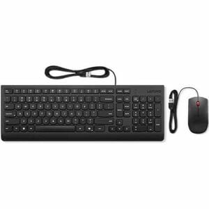 Lenovo 4X31R64400 keyboard Mouse included Universal USB US English Black