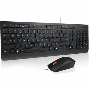Lenovo 4X31R64400 keyboard Mouse included Universal USB US English Black