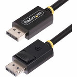 StarTech.com 3m (10ft) DisplayPort 2.1 Cable VESA Certified DP40 DisplayPort Cable w/UHBR10/HDR/HDCP 2.2 8K 60Hz/4K 144Hz w/DSC 1.2a 40Gbps DP 2.1 Cable UHD Monitor Cord M/M