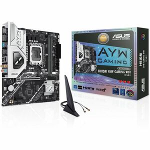 ASUS H810M AYW GAMING WIFI-CSM Micro-ATX Motherboard Up to 128GB DDR5 (2x Slots), 1 x PCIe 4.0,  2 x M.2 slots,  4 x SATA, WiFi 6, 1 x HDMI, 1 DP