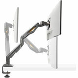 StarTech.com Desk Mount Monitor Arm Up To 32IN Display Max 22lb/10kg VESA 75x75/100x100 C-Clamp Fully Articulating Mechanical Spring TAA-compliant