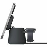 BELKIN BOOSTCHARGE PRO 2-IN-1 MAGNETIC WIRELESS CHARGING DOCK WITH QI2 15W - SAND
