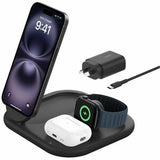 BELKIN BoostCharge 3-in-1 Magnetic Wireless Foldable Charger with Qi2 15W