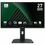 MSI Pro MP275QPG 27in QHD 100Hz IPS Business Monitor - 2560 x1440 - 2xHDMI- DisplayPort - Speakers - Height Adjustable - 100x100 VESA - Internal Power - 3Y Warranty
