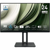 MSI Pro MP245PG 24in FHD 100Hz IPS Business Monitor - 1920x1080 - HDMI VGA DisplayPort - Speakers - Height Adjustable - 100x100 VESA - Internal Power - 4Y Warranty
