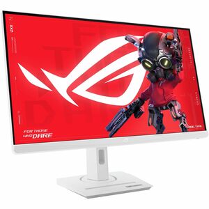 ASUS 27 3840x2160 IPS 160Hz Dual Mode: 1920 x 1080 @ 320hz DP1.4 HDMI 2.1 DisplayHDR400 HAB AuraSync Frame rate boost White