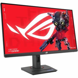 ASUS 27 3840x2160 IPS 160Hz Dual Mode: 1920 x 1080 @ 320hz DP1.4 HDMI 2.1 DisplayHDR400 HAB AuraSync Frame rate boost Black