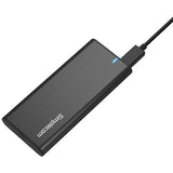 Simplecom SE502C, SATA M.2 SSD to USB-C Enclosure, USB 3.2 Gen1, 5Gbps, 1 Year Warranty