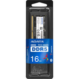 Adata AD5S480016G-S, SODIMM, DDR5, 16GB, 4800MHz, CL40, 1.1V, Limited Lifetime Warranty
