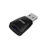 Lexar LRW330U-BNBNG, MicroSD Card Reader, USB-A, Data Transfer Speed: Up to 170MB/s, 2 Year Warranty