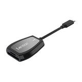 Lexar USB-C™ Dual-Slot Reader  transfer speeds up to 312MB/s1 read. For added convenience, it is backwards compatible with UHS-I cards and has a USB-C