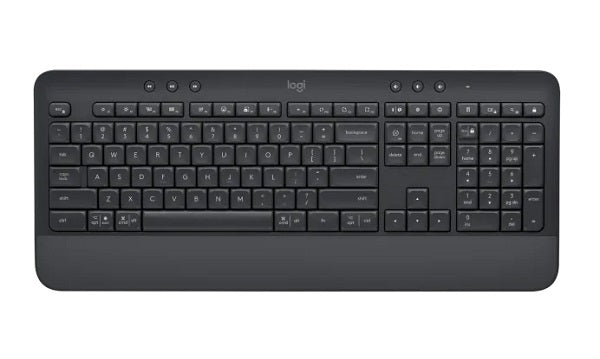 Logitech Signature K650 Comfort Full-Size Wireless Keyboard with Wrist Rest Graphite