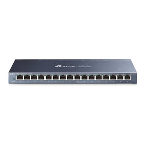 TP-Link TL-SG116P 16-Port Gigabit Desktop Switch with 16-Port PoE+, Up to 250 m