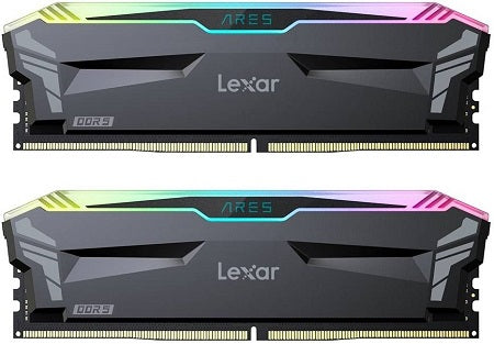 Lexar LD4BU008G-R3600GDLA, Ares RGB, UDIMM, DDR4, 16GB(2x8GB), 3600MHz, CL18, 1.35V, RGB, Limited Lifetime Warranty