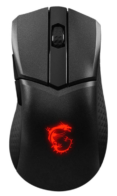 MSI GM31W, Clutch GM31 LightWeight Wireless RGB Gaming Mouse, 12000 dpi, 6 Buttons, USB, Black, 1 Year Warranty