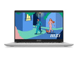 MSI MODERN 14 C7M-072AU, 14" FHD Screen, AMD Ryzen 7 7730U, 16GB DDR4 RAM, 512GB NVMe SSD, Wireless AX+Bluetooth, Windows 11 Pro, Urban Silver, 3 Year Warranty