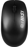 MSI S12-4300960-V33, M98, Wireless Mouse, Bluetooth, 2000 DPI, USB, 1 Year Warranty