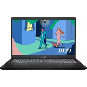 MSI MODERN 15 B7M-282AU, 15.6" FHD Screen, AMD Ryzen 7-7730U, 16GB DDR4 RAM, 512GB NVMe SSD, Wireless AX+Bluetooth, Windows 11 Home, Classic Black, 1 Year Warranty