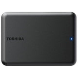 Toshiba HDTB540AKCCB, Canvio Partner A5 Portable HDD, 4TB, 2.5", USB-C, Black, 3 Year Warranty