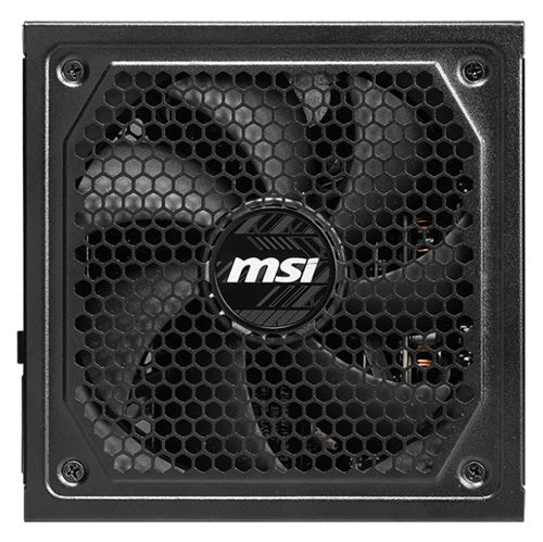 MSI MAG A1250GL PCIE5 ATX Power Supply Unit, 80 PLUS Gold, Fully modular flat cables, 0 RPM Mode, Active PFC design