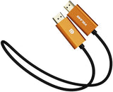 VOLANS VL-DH82, Ultra 8K DisplayPort to HDMI Cable V2.1, 2M, 1 Year Warranty
